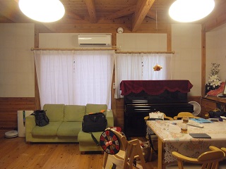 居間南面-可視画像