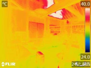 2F居間南面-熱画像